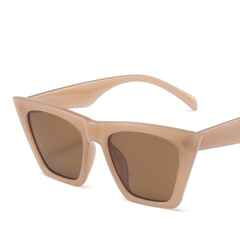 Women's Vintage Oversized Cat Eye Sunglasses, Vintage Style Sunglasses, UV400 Sunglasses