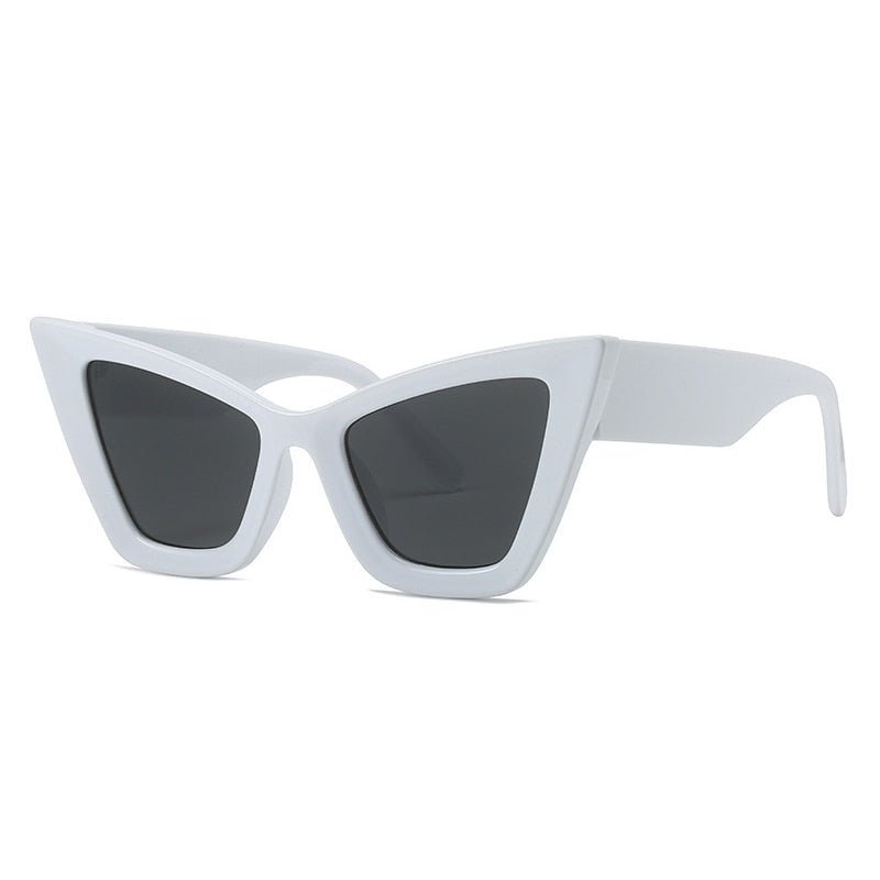 Women's Oversized Cat Eye Women Sunglasses , Vintage Style Sunglasses for Women, UV400