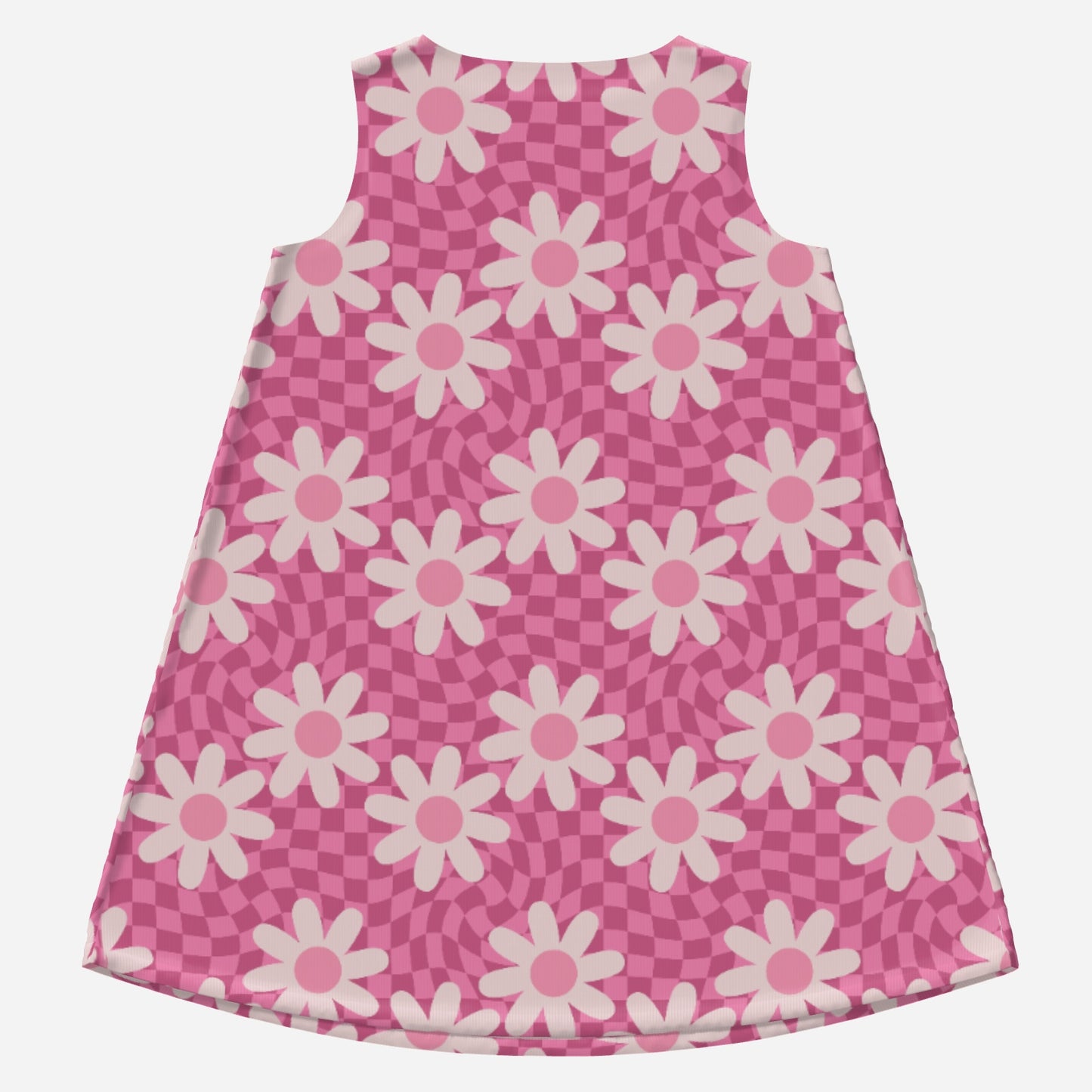 60s Dress Style, Pink 60s style Mod mini dress, Pink Vintage 60s style Dress, Pink Floral Tent Dress