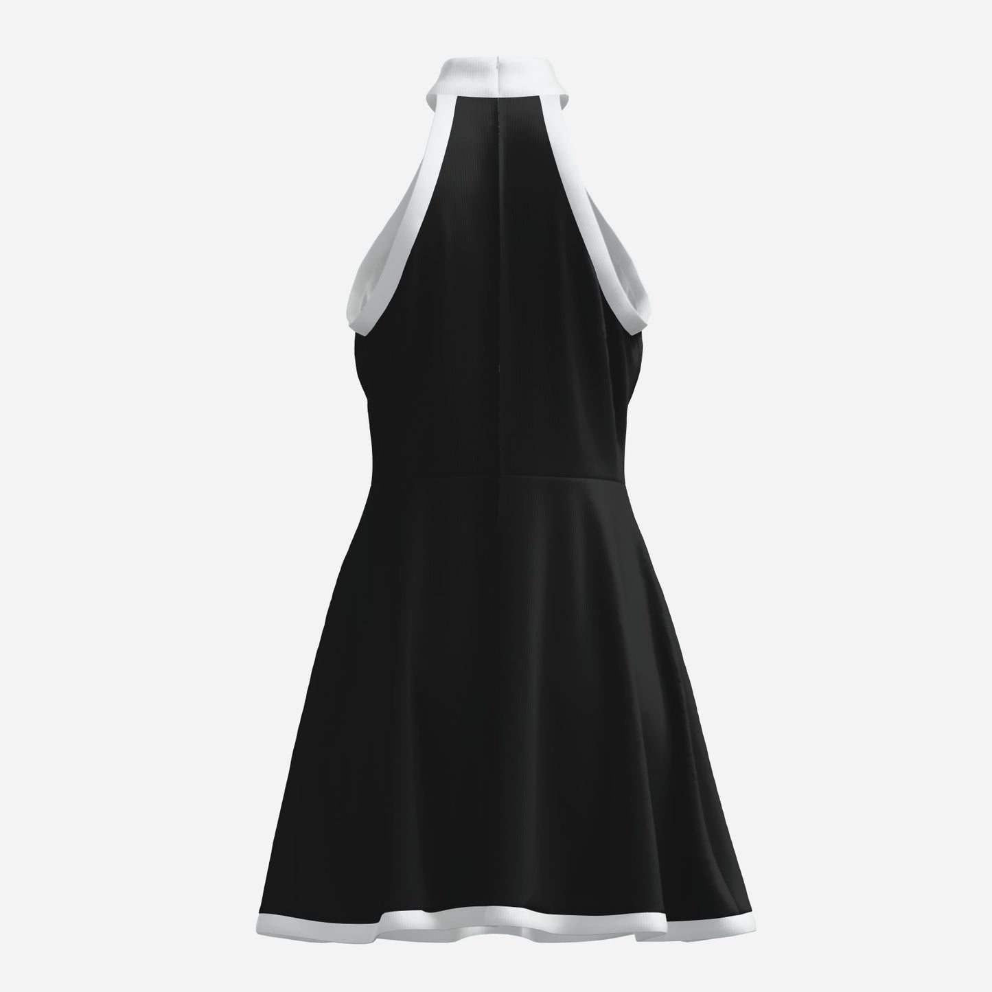 Black Halter Mini Dress | Vintage 60s Style Black Mini Dress|Mod Dress| Black Go Go dress