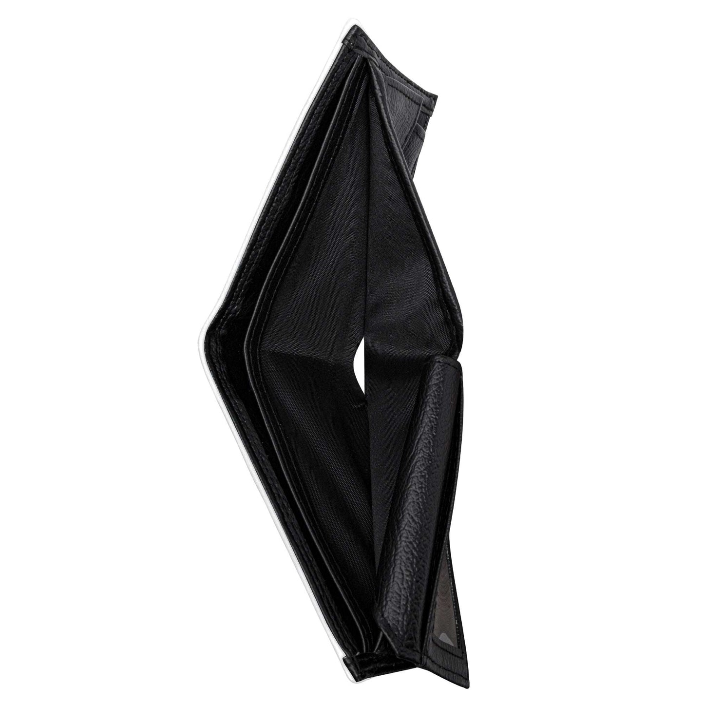 Men's Retro Teal Blue Ombre Wallet | 60s 70s Vintage-Inspired Bifold Wallet