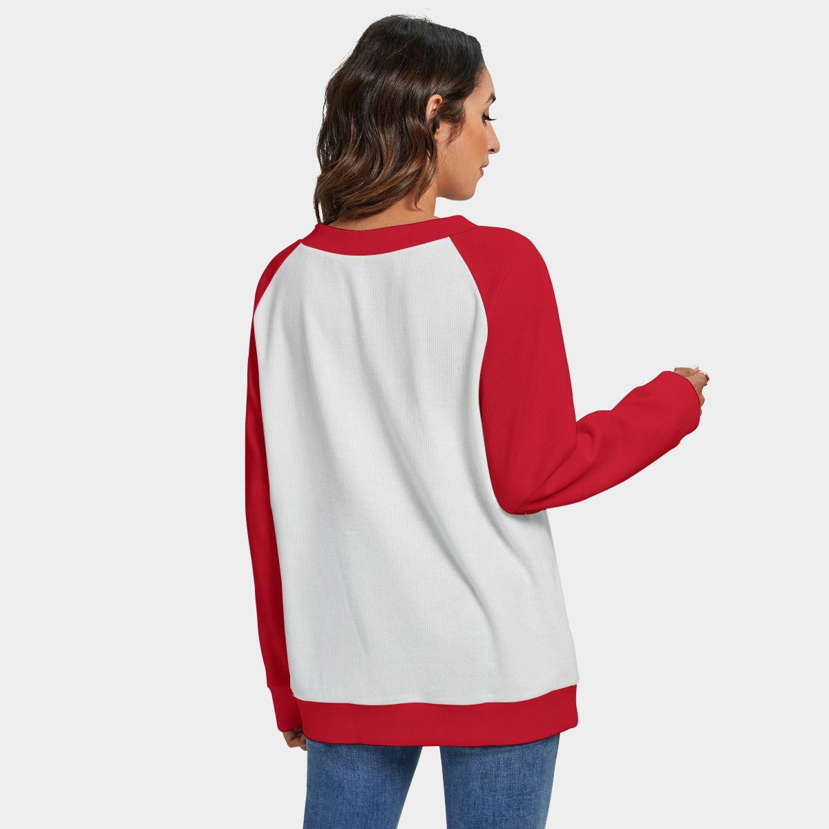 Women's Retro Cat Sweater | 50s Red Cat Print Knit Sweater | Vintage Cat Lover Pullover