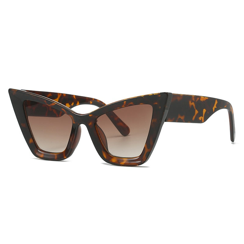 Women's Oversized Cat Eye Women Sunglasses , Vintage Style Sunglasses for Women, UV400