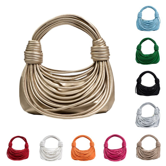 Artistic High Fashion Knotted Handbag