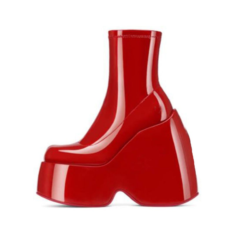 Mod Boots, Chunky Boots, 60s inspired Boots, High Fashion Boots