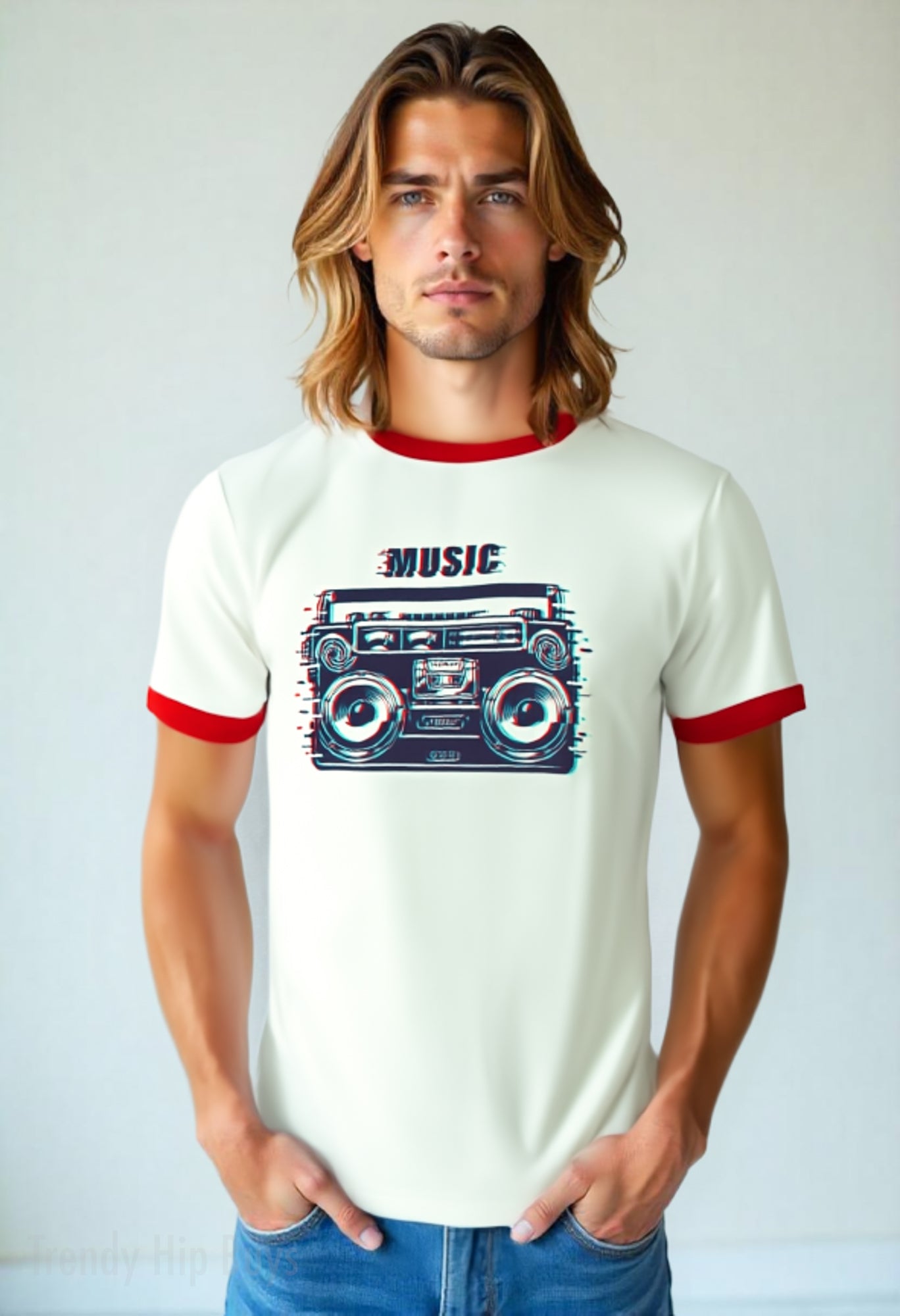 Men’s Retro T-Shirt | Vintage Music Graphic Tee | Rock and Roll T-Shirt | Men’s Vintage Graphic Tee