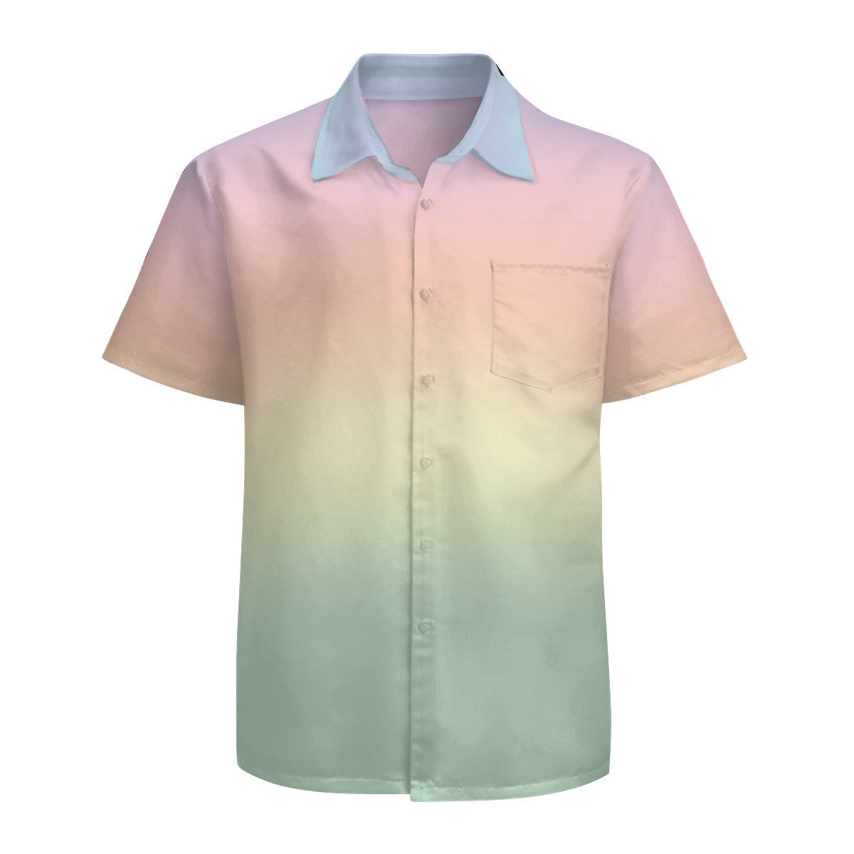 mens ombre dress shirt Men's Sky Blue Ombre Long-Sleeve Shirt