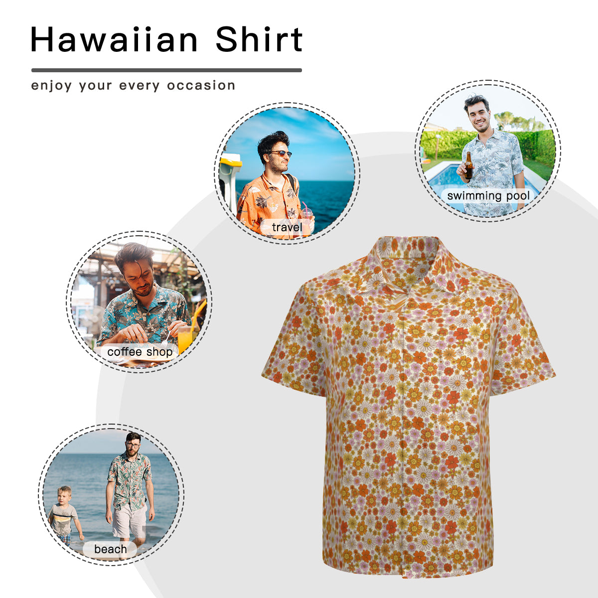 Vintage 70s style shirt, Retro Shirt Men, Hippie Shirt Men, Men's Floral shirt, 70s Shirt Men, 70s inspired shirt, Men's dress shirt