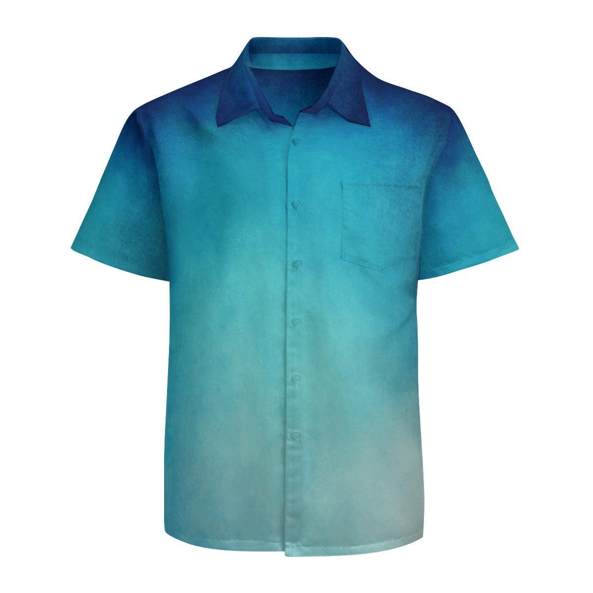 Men's Shirt, Ombre Shirt Men, Blue Shirt Men, Blue Ombre Shirt, Men's Dress Shirt, Men's Top, Men's Button Down Shirt, Unique Shirt Men