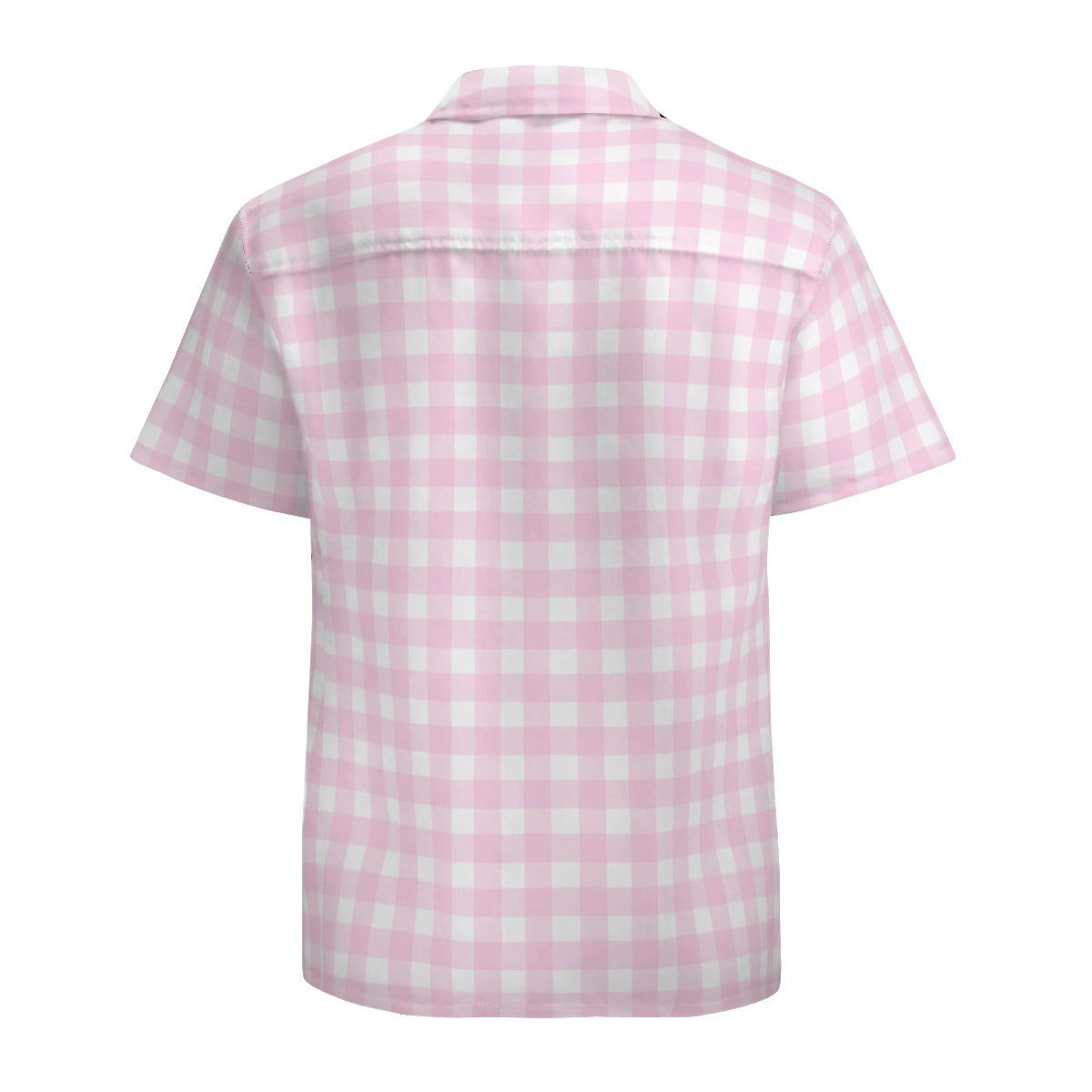 Pink Gingham Shirt Men, Retro Shirt Men, Pink Shirt Men, Vintage Style Shirt Men, Pink Top Men, Men's Gingham Shirt
