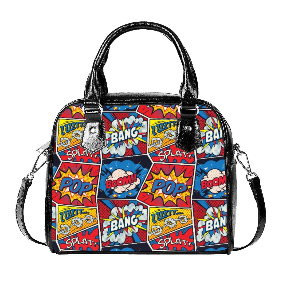 Womens Handbags, Pop Art Bag, Pop Art Print Purse, Comic Print Purse, Retro Handbag, Retro purse, Pop Art Purse, Retro Pop Art Purse
