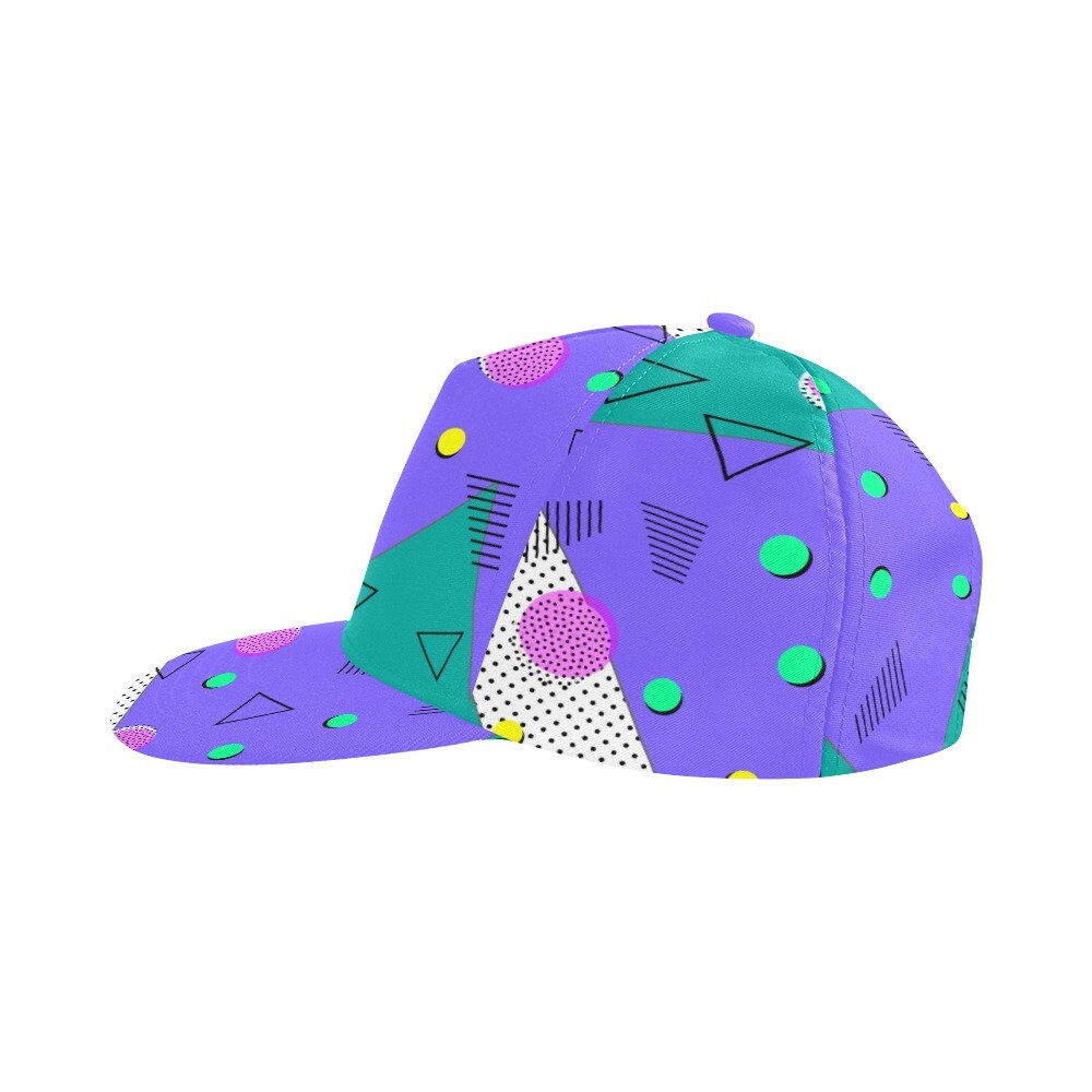 Women's Baseball Cap, Baseball hat, Unisex cap, 80s inspired hat, Fashion Hat, Purple Cap, Adjustable baseball cap, Retro Cap, Retro Hat