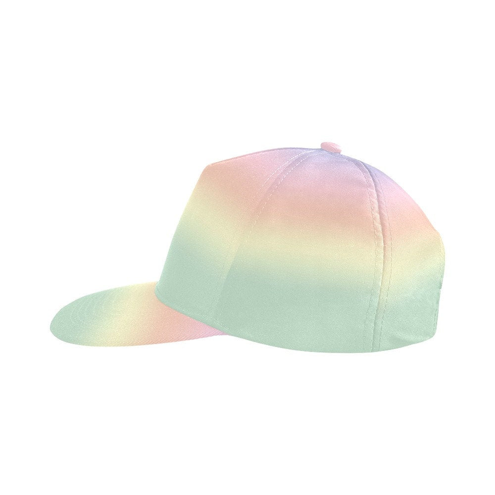 Women's baseball cap, Unisex Cap, Rainbow Cap, Rainbow hat, Multicolor hat, Baseball hat, Fashion Hat, Unique hat, Unique cap