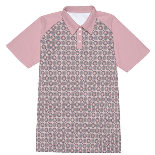 Polo Shirt, Vintage polo, Men's polo shirt, Pink polo shirt, 60s shirt men, Mod shirt,Men's vintage shirt,vintage style shirt,plus size men