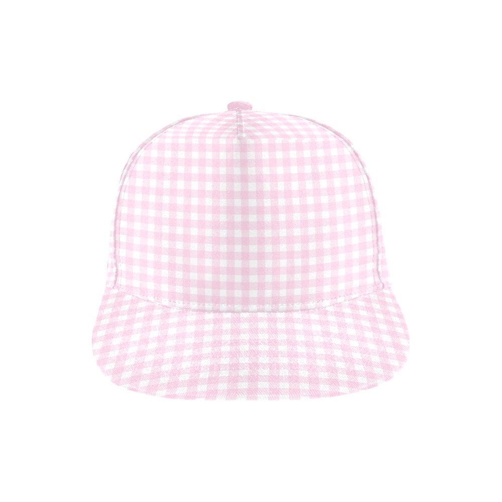 Baseball Cap, Pink Gingham Hat, Women's Baseball Cap, Pink Baseball Cap, Baseball hat, Unisex cap, Retro Cap, Retro Style Hat, Fashion Hat