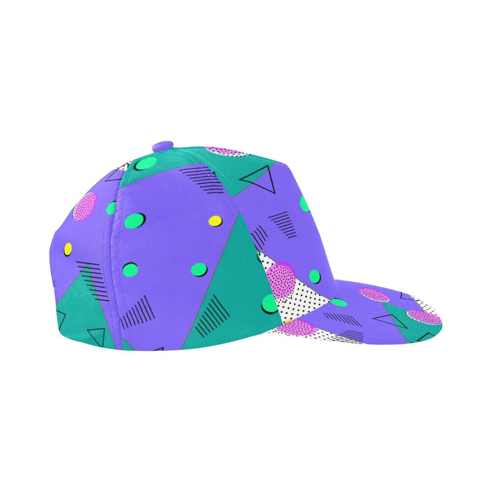 Women's Baseball Cap, Baseball hat, Unisex cap, 80s inspired hat, Fashion Hat, Purple Cap, Adjustable baseball cap, Retro Cap, Retro Hat