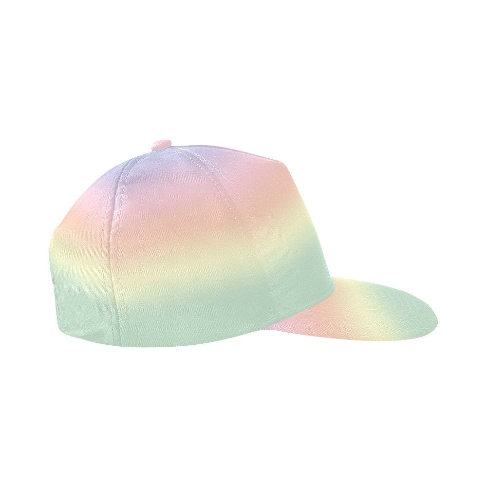 Women's baseball cap, Unisex Cap, Rainbow Cap, Rainbow hat, Multicolor hat, Baseball hat, Fashion Hat, Unique hat, Unique cap