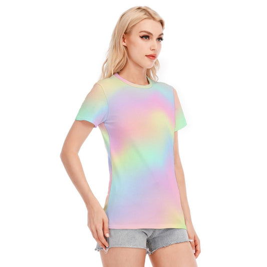 Ombre Top, Rainbow Tops, Ombre Tshirt, Rainbow T-shirt, Womens Tshirts, Unique Tshirt, Ombre T-shirt, Abstract Tshirt, Artistic Tshirt