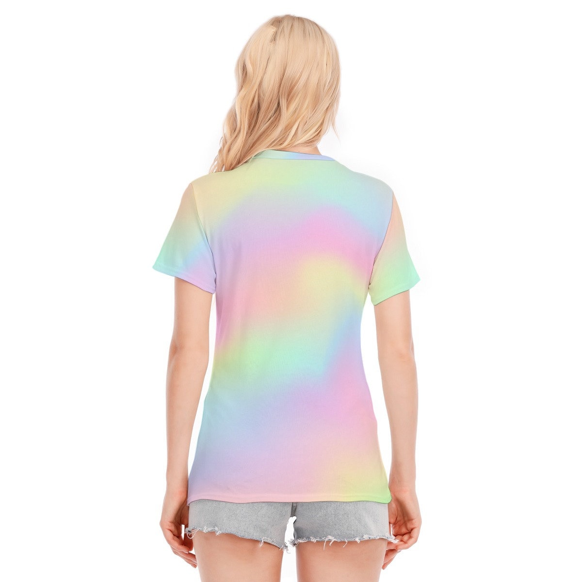Ombre Top, Rainbow Tops, Ombre Tshirt, Rainbow T-shirt, Womens Tshirts, Unique Tshirt, Ombre T-shirt, Abstract Tshirt, Artistic Tshirt
