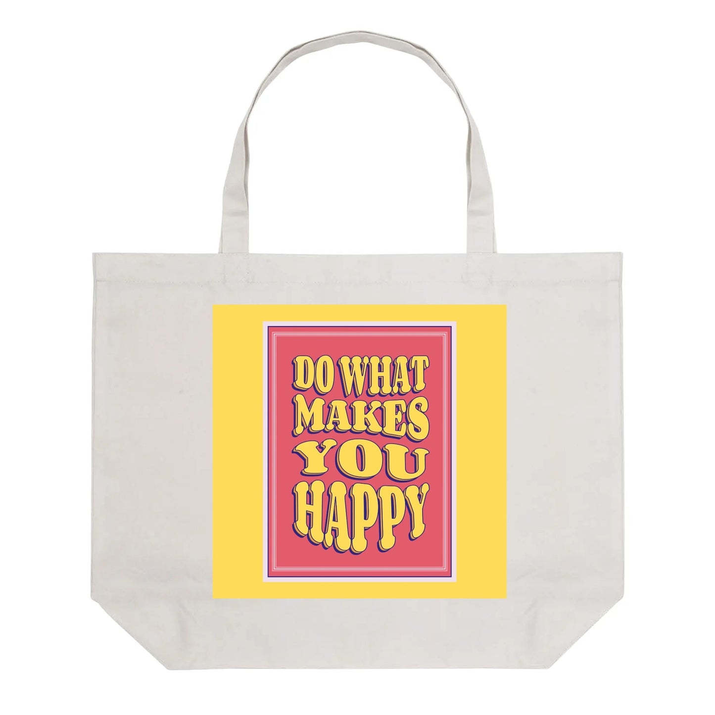 Cotton Tote, Positive Quote Tote, Encouragement Gift, Retro Tote Bag, Vintage Style Tote