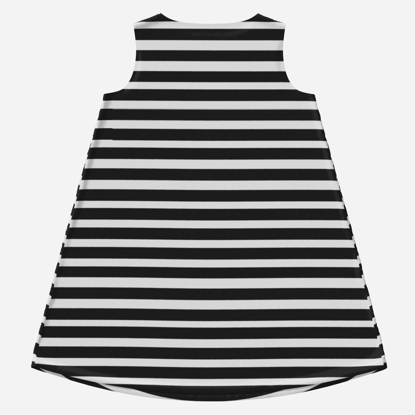 Mod Dress | 60s Dress Style Black & White Stripe Mini Dress | Sleeveless Go Go Dress | Retro Dress