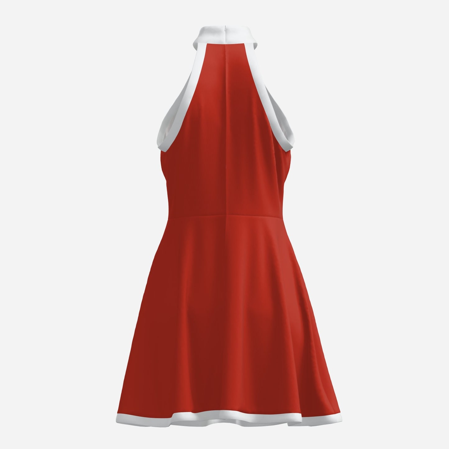 Mod 60s Style dress, Retro Red Halter Dress | Vintage 60s inspired Dress | Red Go-Go Dress