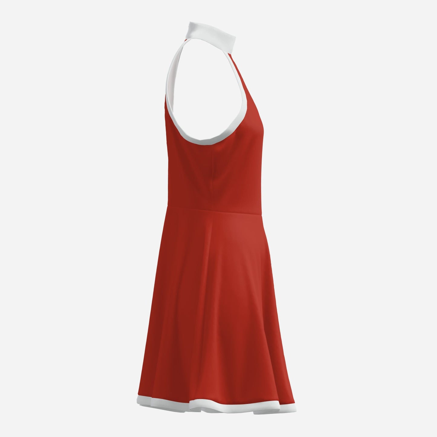 Mod 60s Style dress, Retro Red Halter Dress | Vintage 60s inspired Dress | Red Go-Go Dress