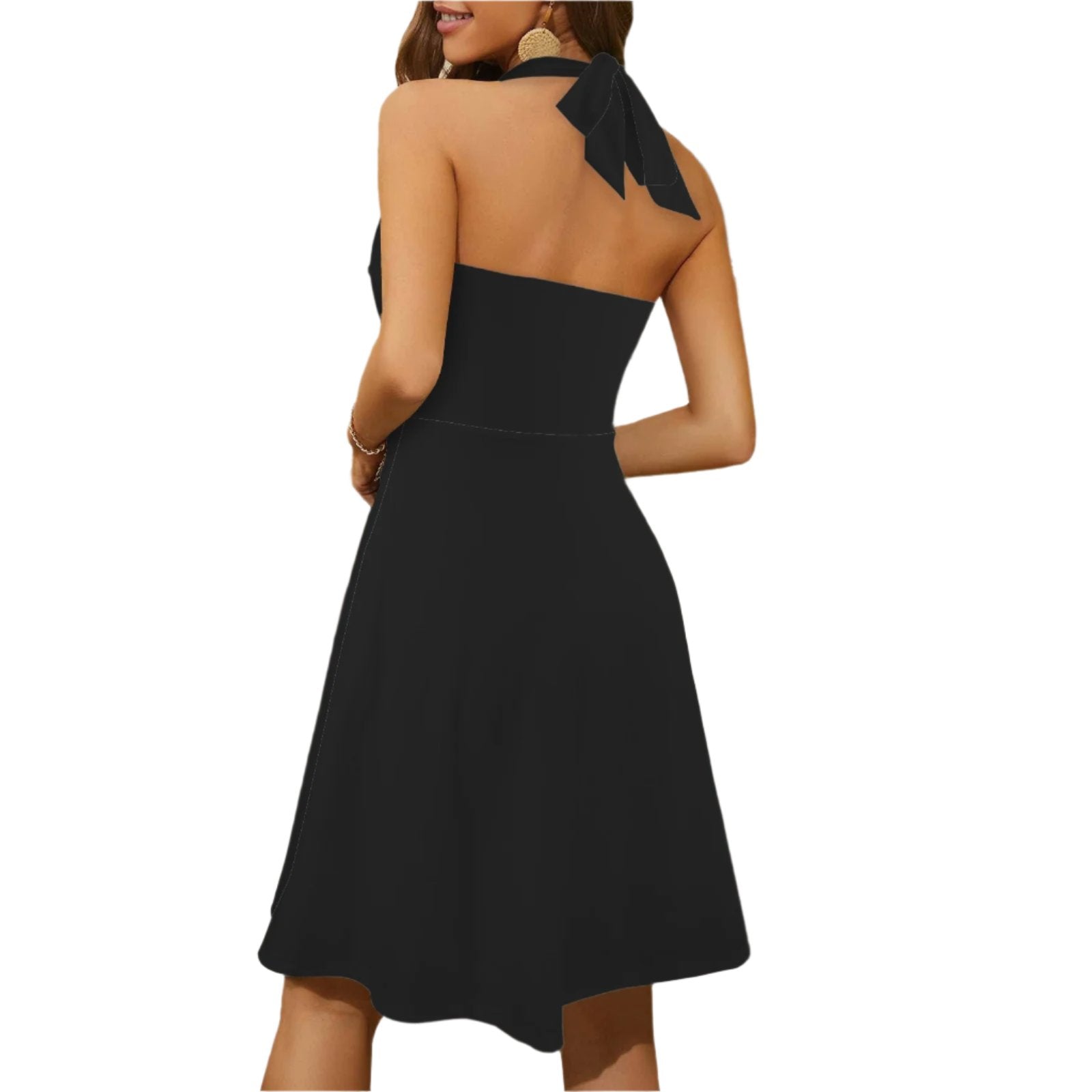 Black Halter Dress