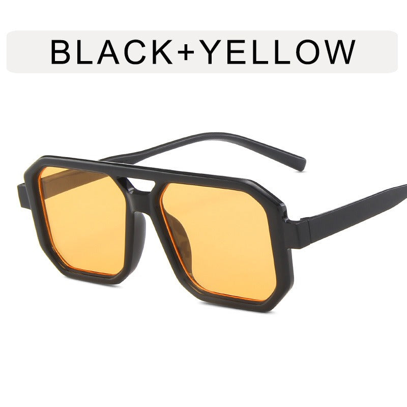 Men's Retro Sunglasses, Men's 70s inspired Square sunglasses, Vintage Style Sunglasses for men