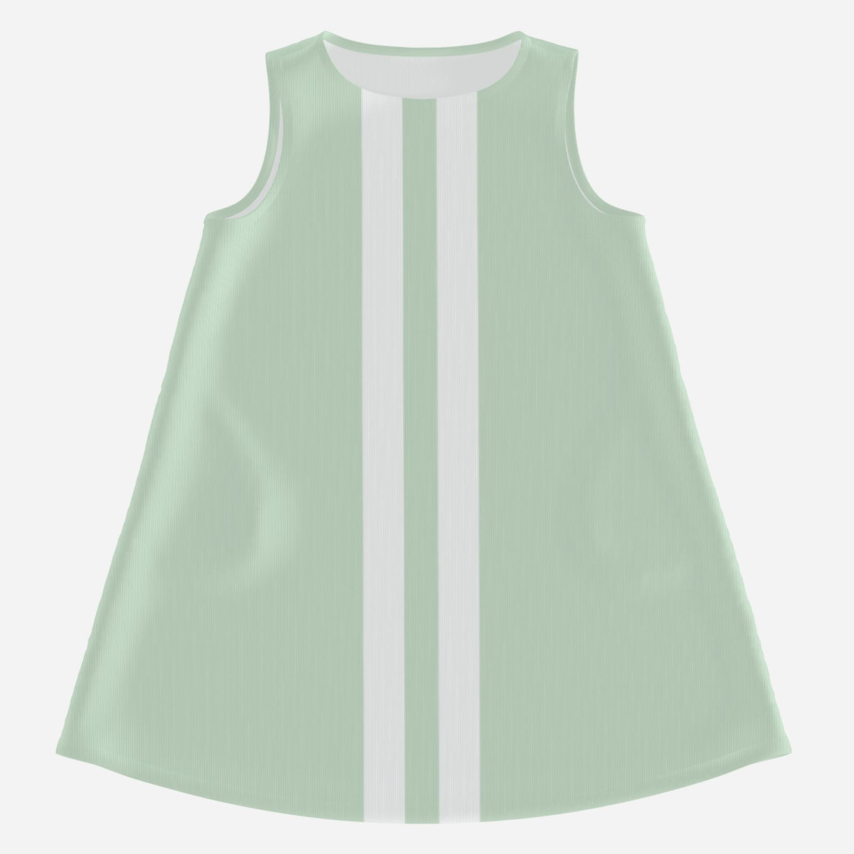 Women's Mod Dress, Mint Green 60s Style Dress, Sleeveless Tent Mini Dress, Vintage Inspired Go-Go Dress