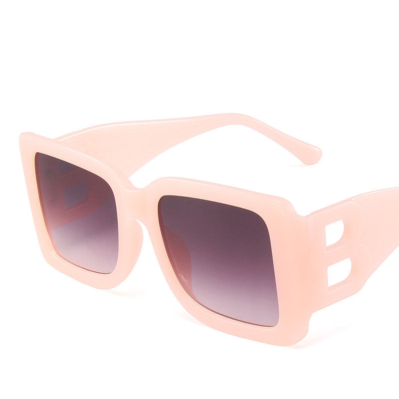 Women's Large Square Sunglasses, Modern Retro Style Sunglasses, High Fashion Square Sunglasses