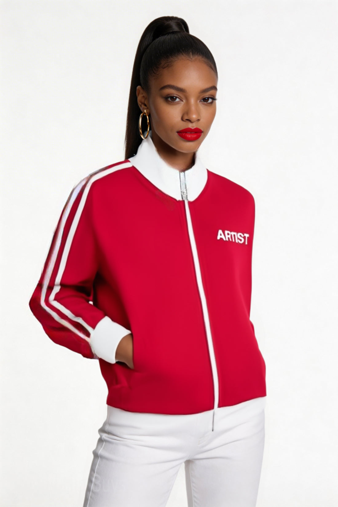 Custom Name Retro Jacket | 70s 80s Vintage Style Track Jacket | Personalized Hipster Zip Up Jacket | Trendy Hip Buys