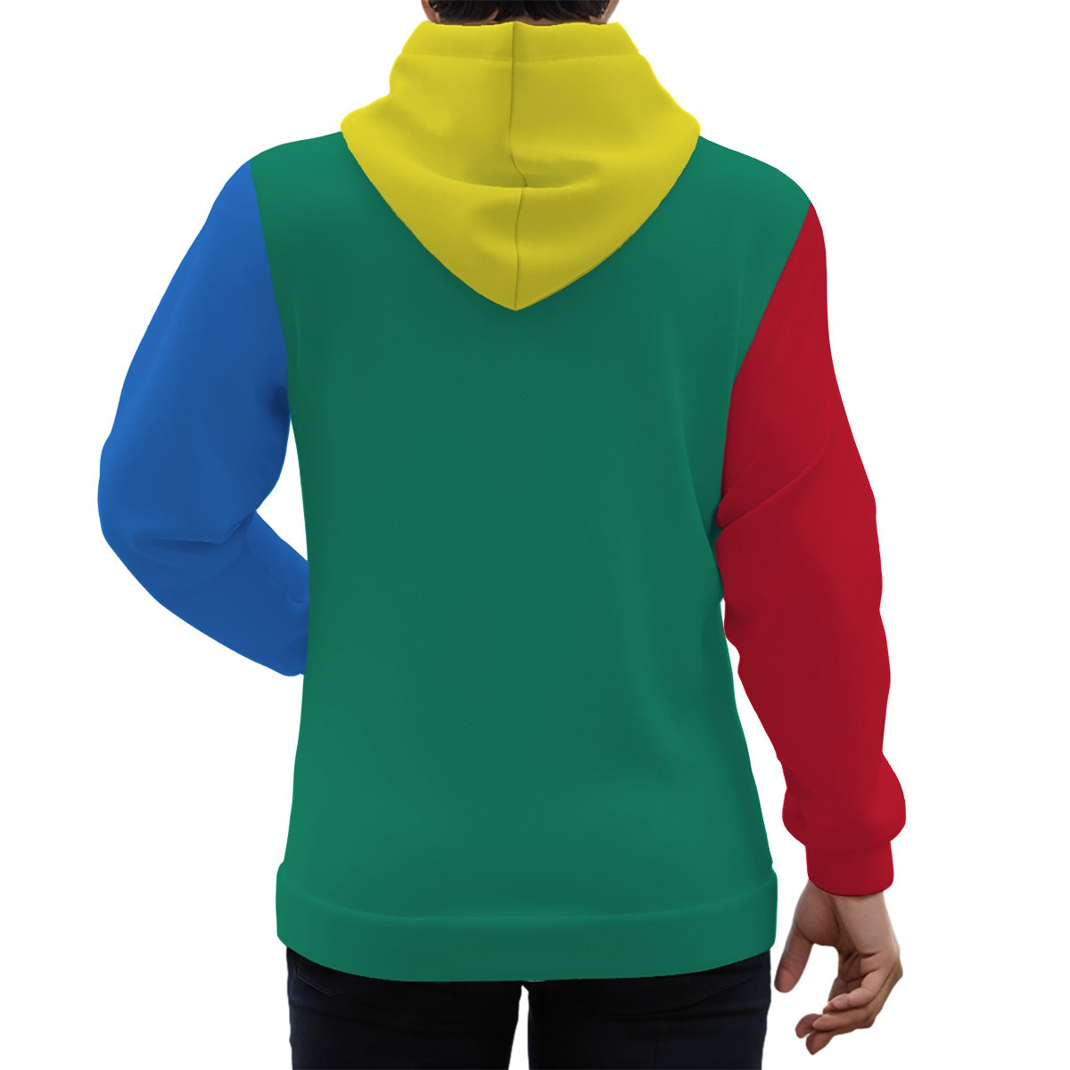 Unisex Eco-Friendly Hoodie | Color Block Hoodie | Sustainable Hoodie for Men & Women