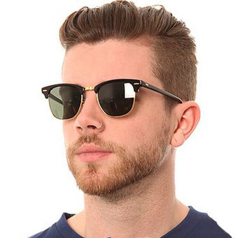 Unisex Retro sunglasses, Vintage Style Sunglasses, Sunglasses UV400, Retro Brow Sunglasses