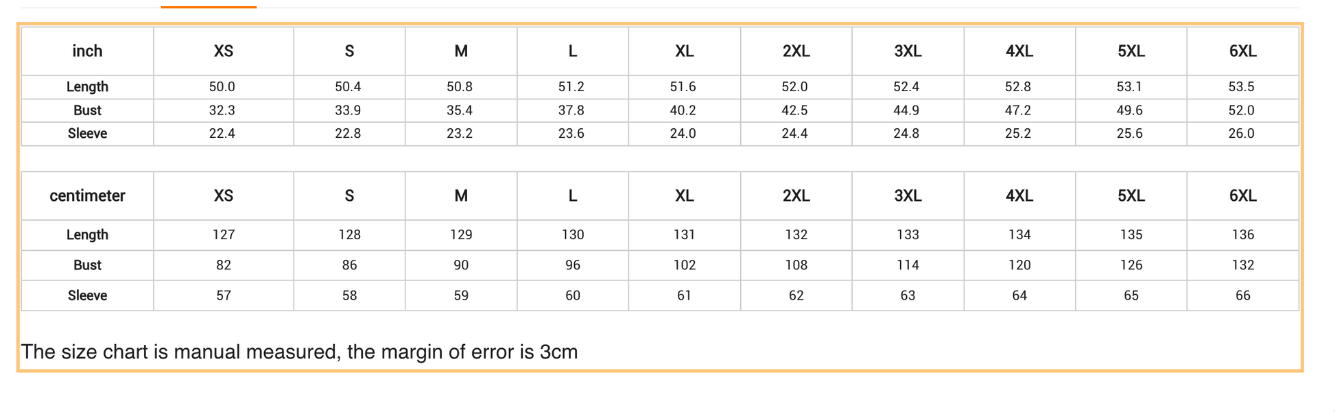 70sstylemaxidressmeasurements