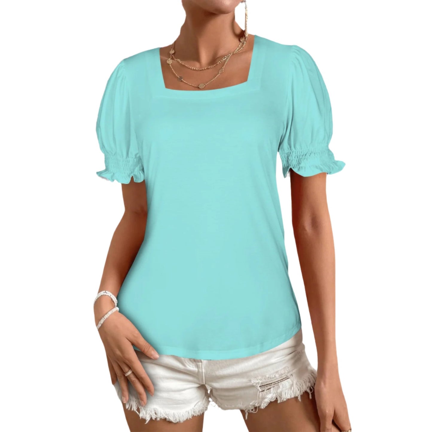 Blue babydoll Tshirt