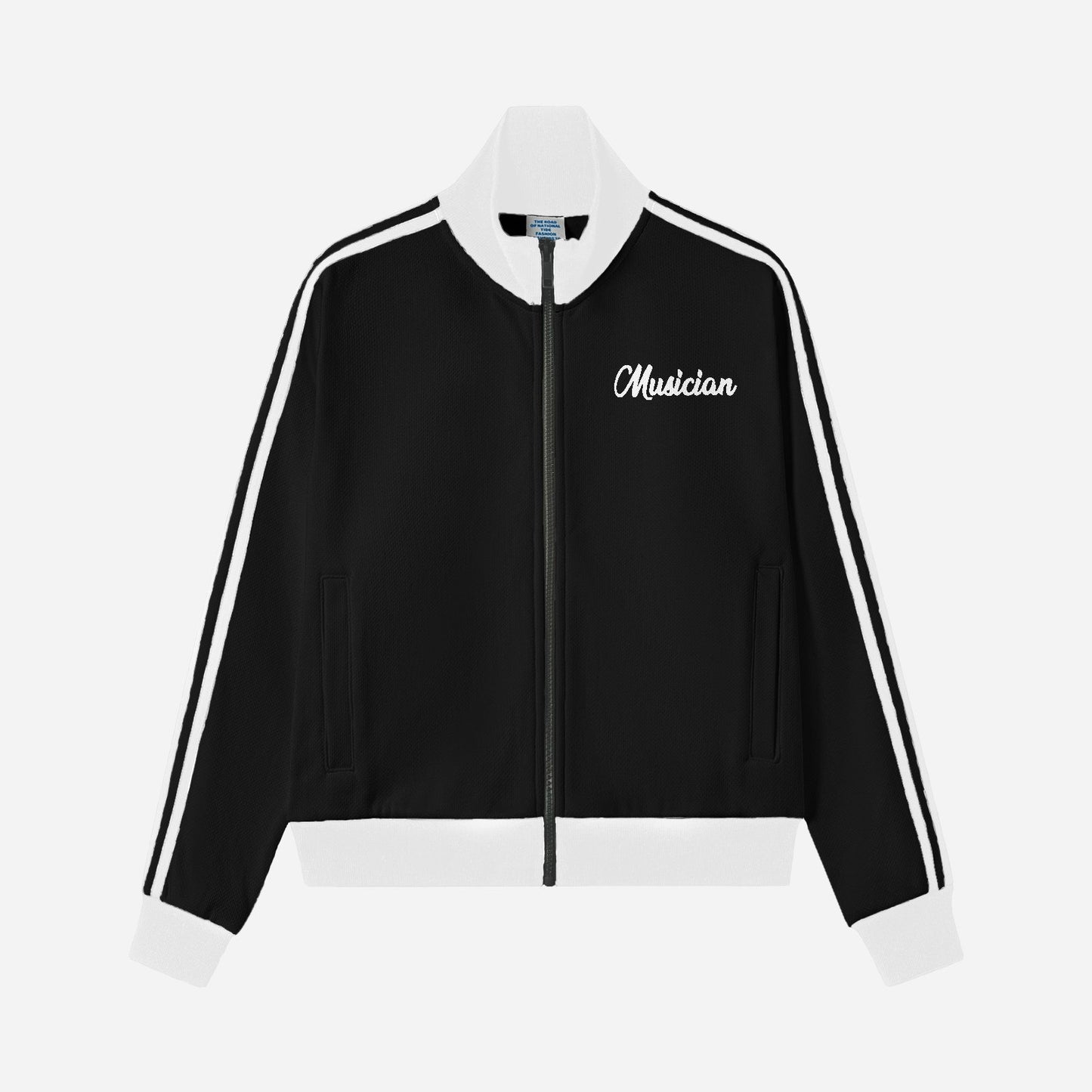 Custom Name Retro Jacket | 70s 80s Vintage Style Track Jacket | Personalized Hipster Zip Up Jacket | Trendy Hip Buys