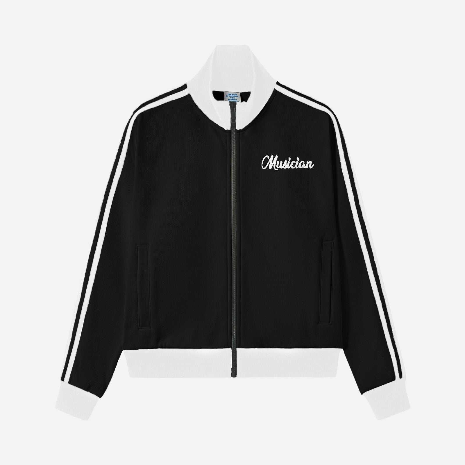 Custom Name Retro Jacket | 70s 80s Vintage Style Track Jacket | Personalized Hipster Zip Up Jacket | Trendy Hip Buys