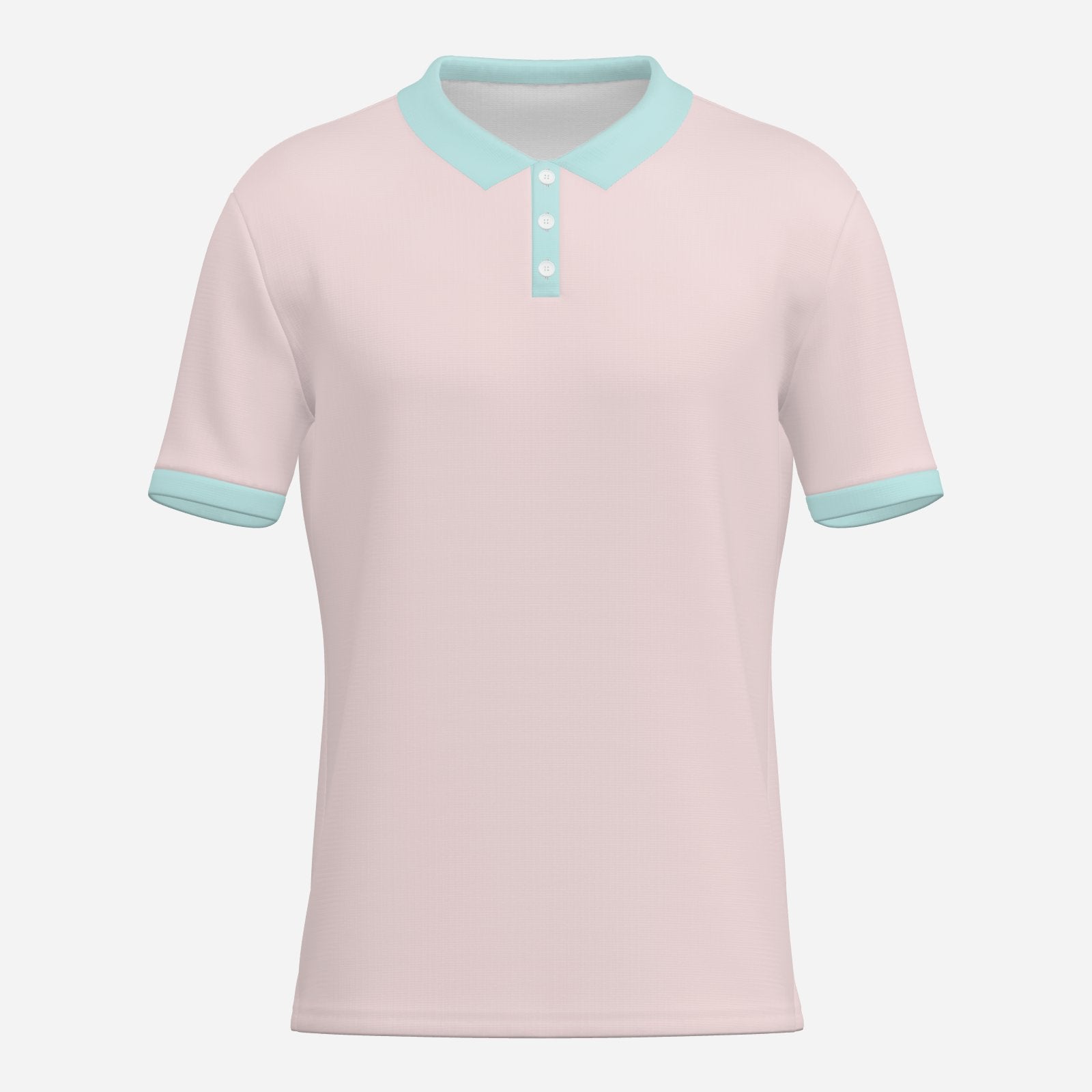Two Tone Pink Polo Shirt | UPF 50+ Sun Protection Unisex Polo