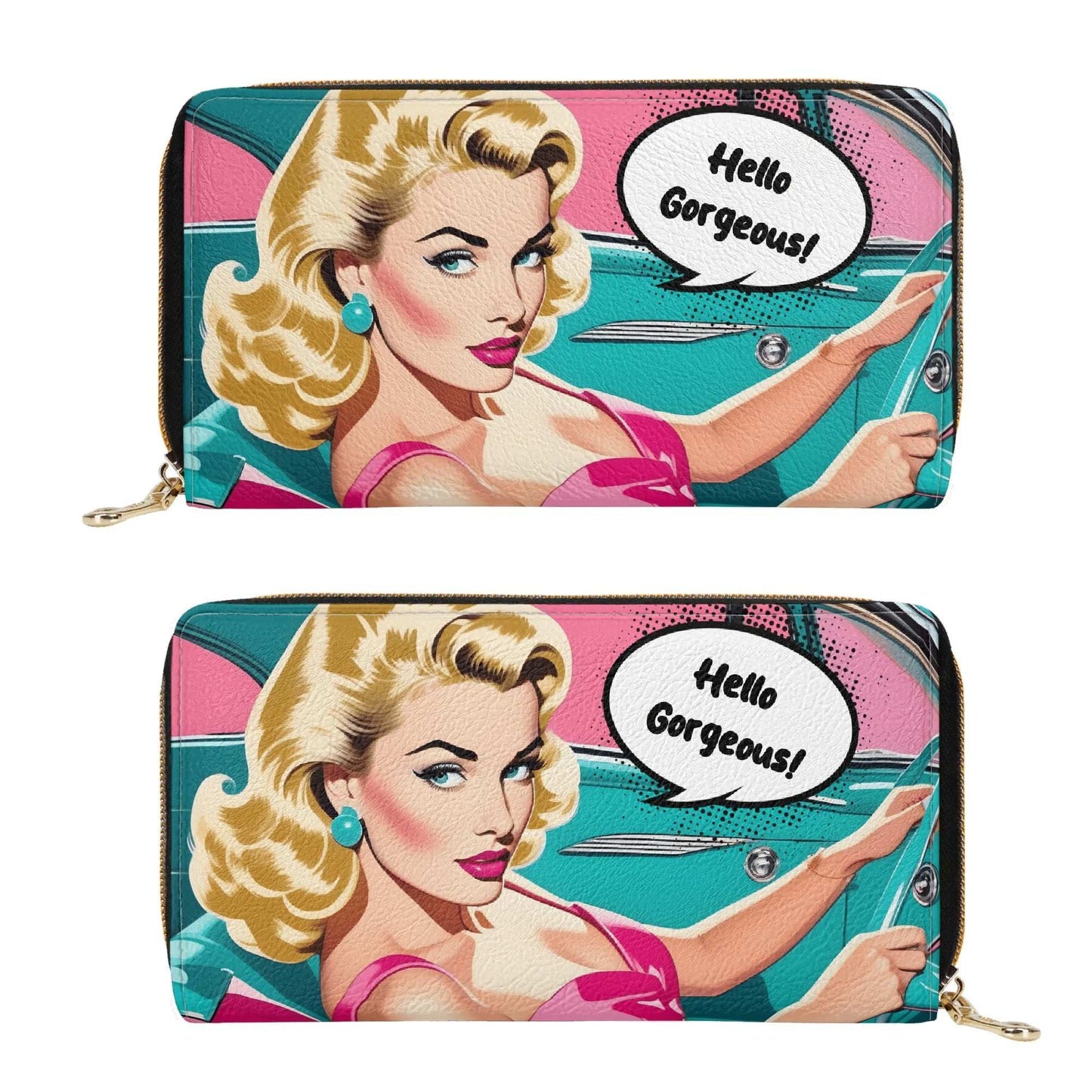 popartwallet,customnamewallet,artistic wallet, retro wallet