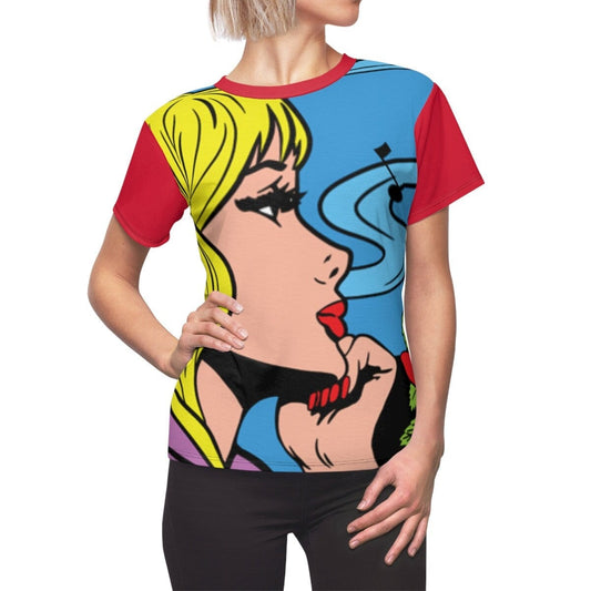 Pop-Art-T-Shirt, hergestellt in den USA, Retro-T-Shirt, Vintage-Stil-T-Shirt, Vintage-Pop-Art-T-Shirt, Vintage-inspiriertes T-Shirt, Cartoon-T-Shirt