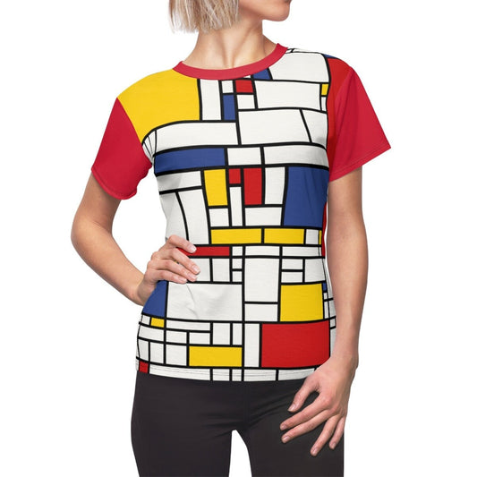 Hergestellt in den USA, Vintage inspiriertes T-Shirt, MOD 60er Mosaik T-Shirt, Mod Square, Mod Shirt, geometrischer Druck, Mid Century, Retro T-Shirt, Vintage Shirt
