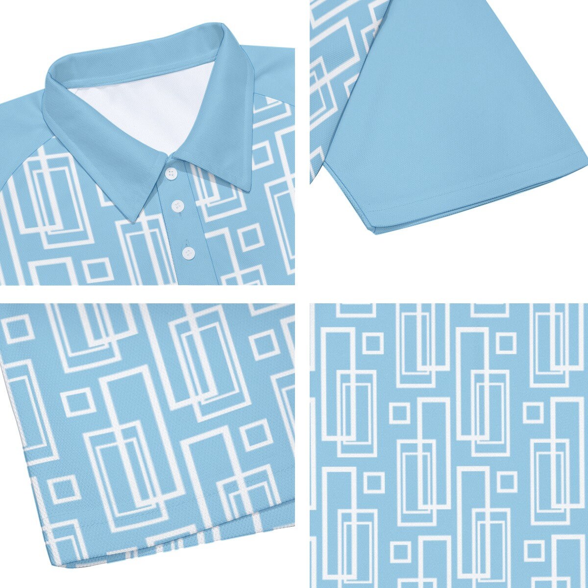 Poloshirt, Herren-Poloshirt, blaues Hemd Herren. Vintage-Stil-Shirt, Herren-Vintage-Shirt, blaues Poloshirt, Herren-Strickshirt, 60er-70er-Jahre-Shirt