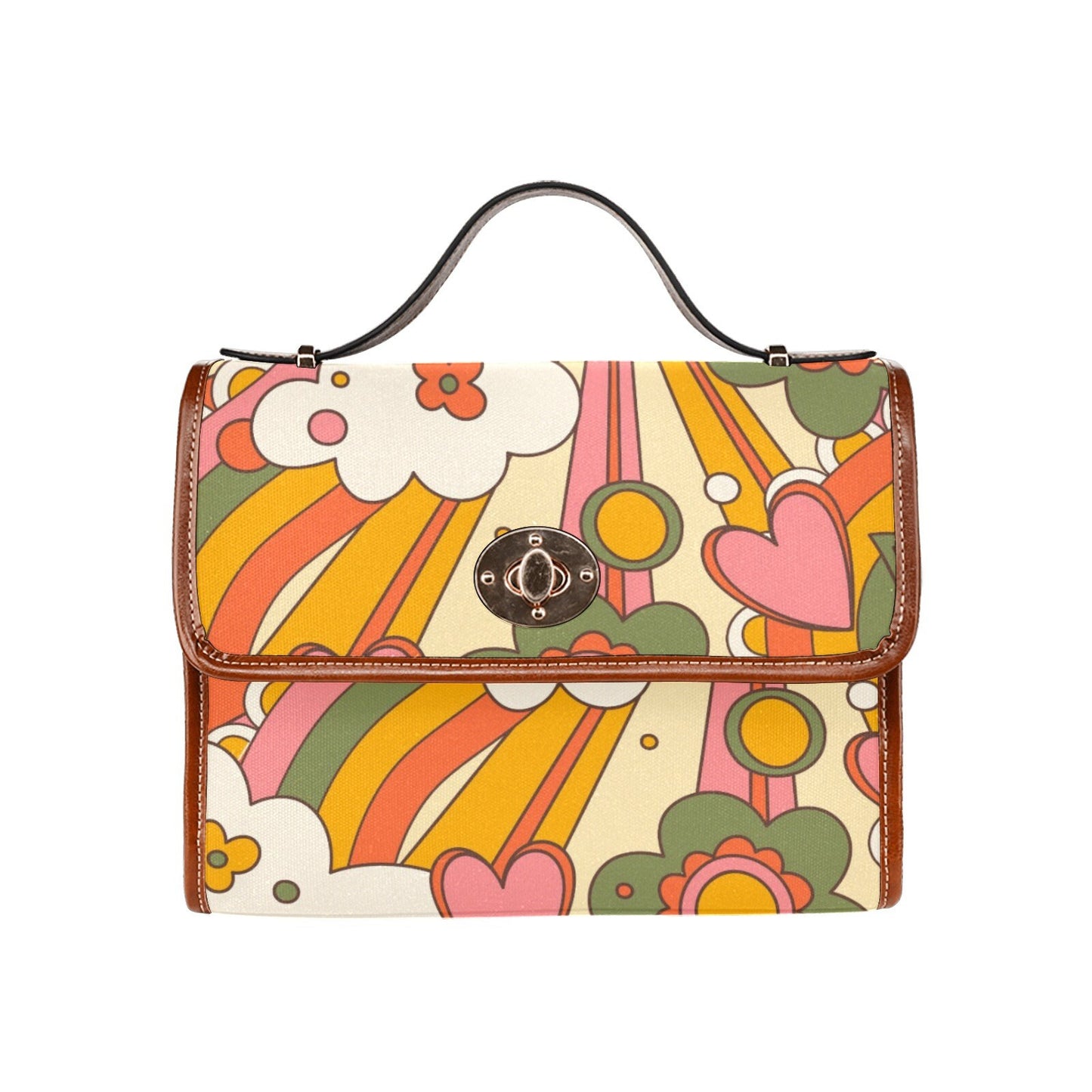 Women's Handbag, Women's Purse, Hippie Style Bag, Small handbag, Women's Bag, Retro Handbag, Retro Bag, Kawaii Bag, Multicolor Handbag
