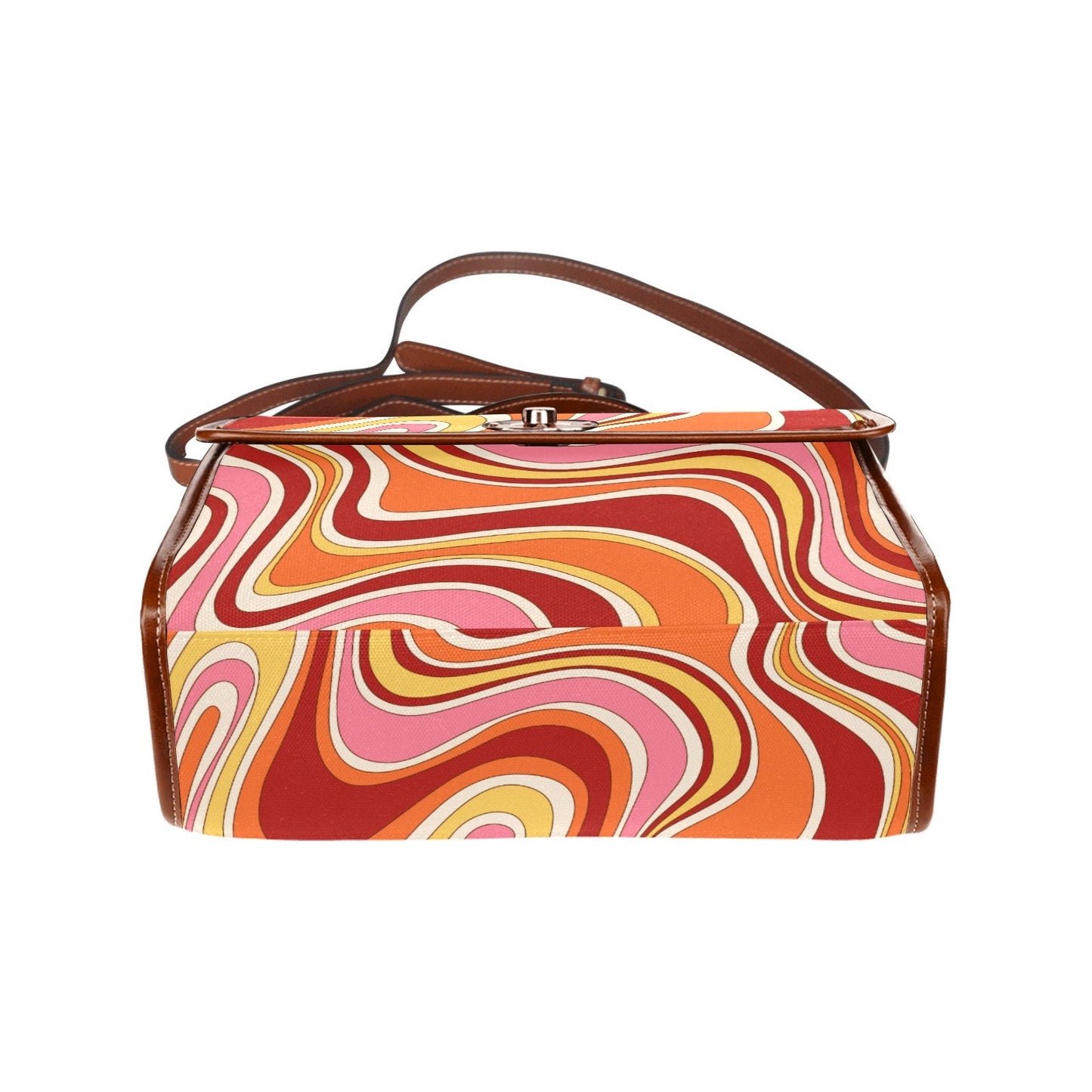 Vintage style handbag, Retro Handbag, Women's Purse, Hippie bag, 70s Style purse, Red Stripe Handbag,70s handbag, 70s inspired, Women's Bag