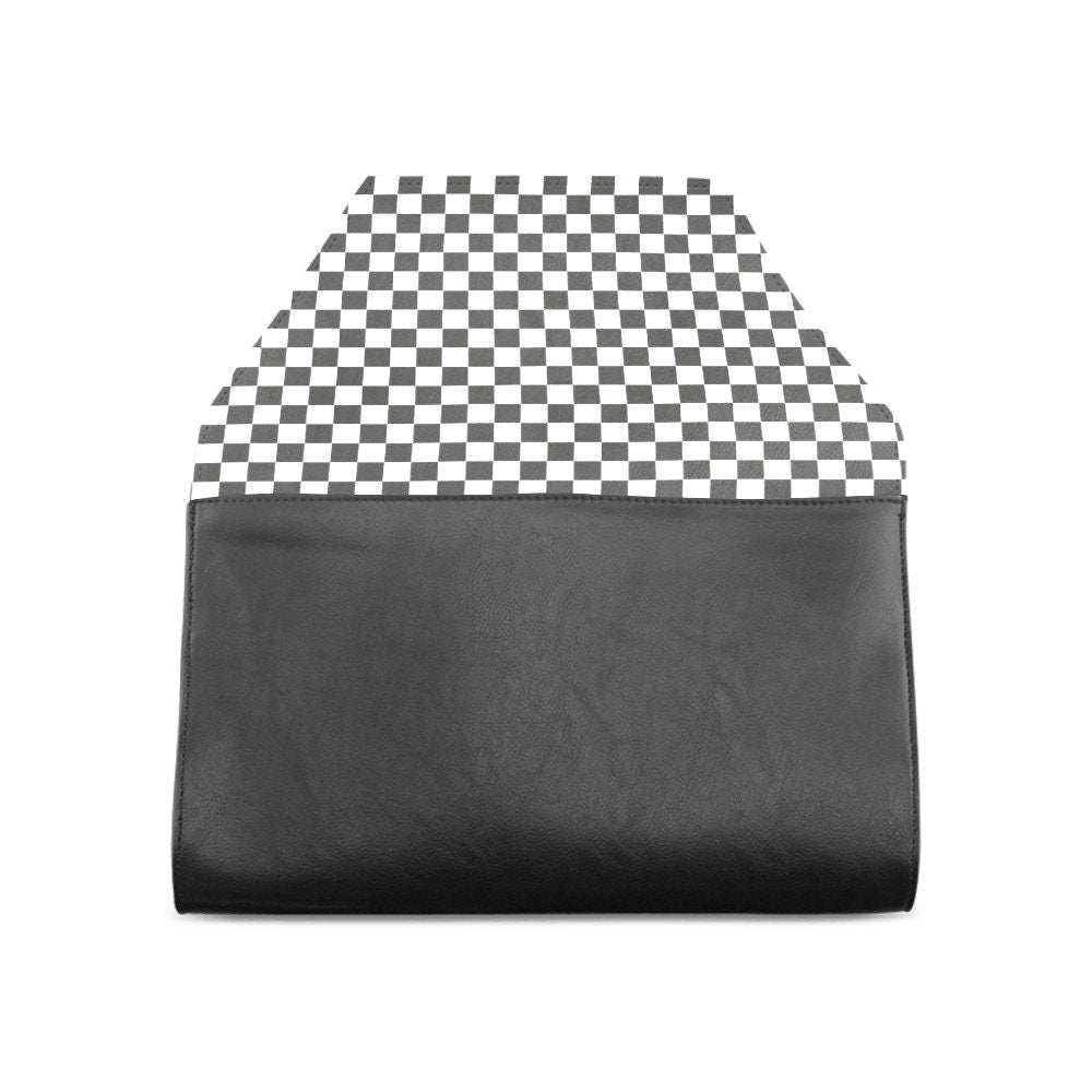 Pochette checker noire, pochette, pochettes, sac à main d’embrayage, pochette de soirée, pochettes et sacs de soirée, sac checker noir, sac à main checker