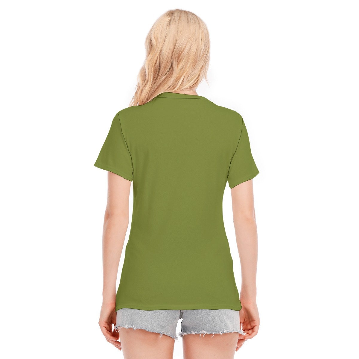 Retro-T-Shirt, T-Shirts mit Worten, Vintage-T-Shirt mit Worten, T-Shirt mit grünen Worten, Hippie-T-Shirt für Damen, T-Shirt im Vintage-Stil, olivgrünes T-Shirt